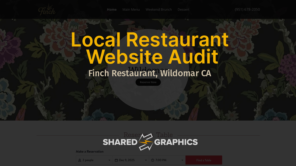 local-restaurant-website-quick-audit-finch-restaurant-wildomar-california