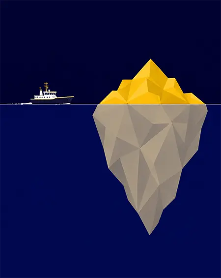 illustration-of-an-iceberg-showing-visual-problems-might-be-bigger-issues-for-web-design-and-seo-in-murrieta-by-shared-graphics illustration of an iceberg showing visual problems might be bigger issues for web design and seo in murrieta california by shared graphics