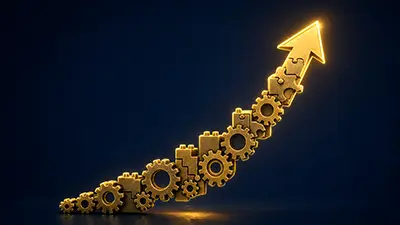 interlocking-gears-showing-arrow-up-and-to-the-right-showing-busines-growth-with-shared-graphics-seo-in-murrieta-california